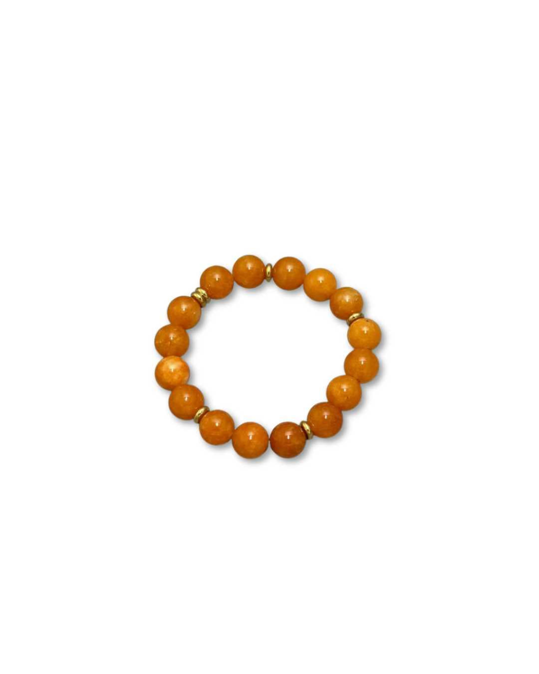 Orange flame armbånd – Lilu Studio