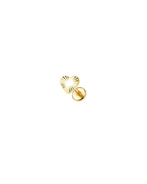 Sunheart hjerte piercing – Lilu Studio