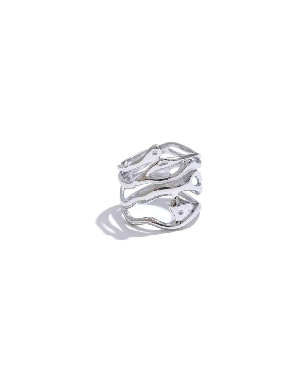 Ring forgyldt — Lava Flow Glow