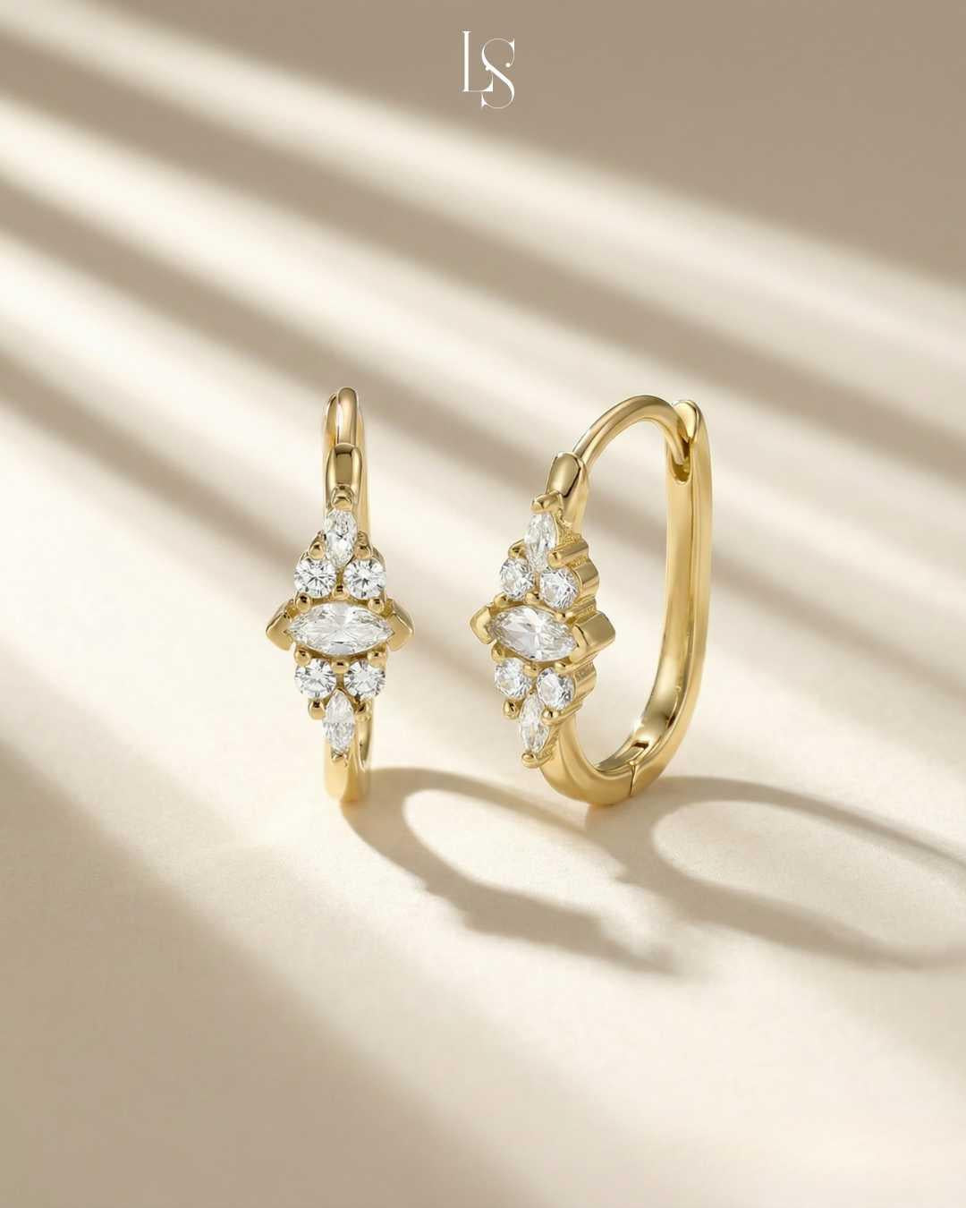 Klarissa hoop øreringe