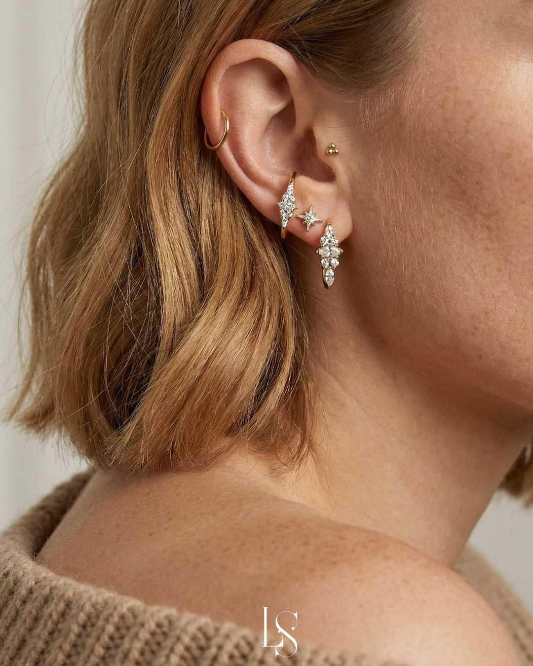 Klarissa hoop øreringe