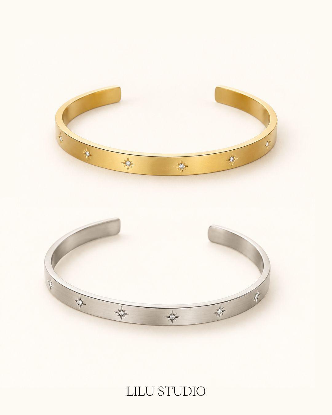 Luma forgyldt armbånd med zirkoner