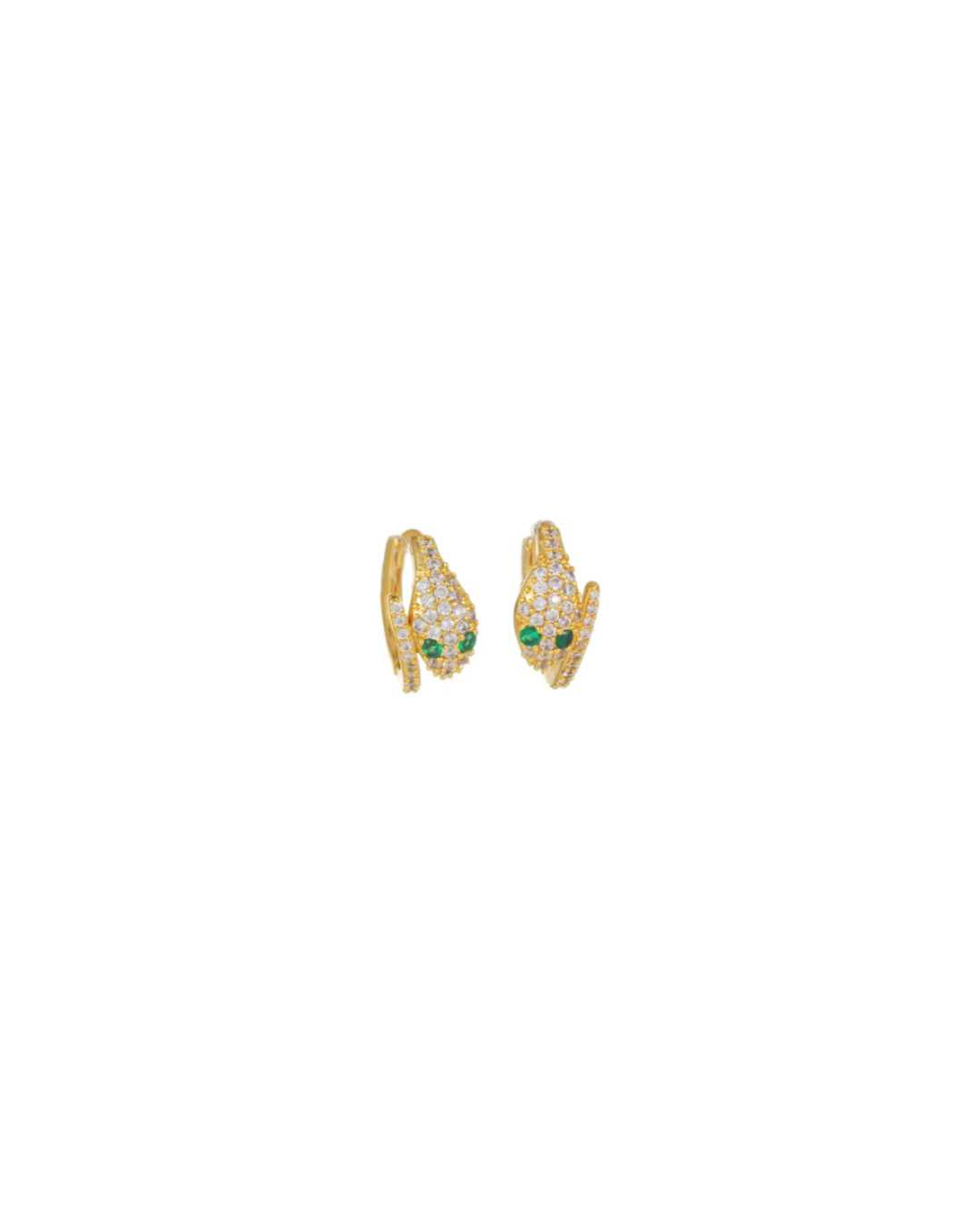 Lilith Slange Hoops Øreringe – Lilu Studio