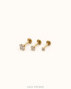 Piercing push pin mini flatback petit — Petit Petit