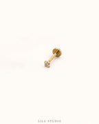 Piercing push pin mini flatback petit — Petit Petit