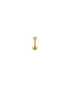 Kugle - Luna - Flad back piercing – Lilu Studio