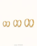 Øreringe mini hoops minimalist — Emma