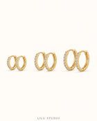 Øreringe mini hoops minimalist — Emma
