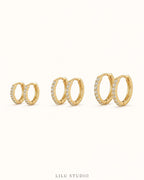 Øreringe mini hoops minimalist — Emma