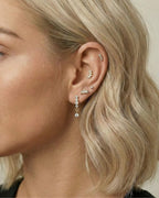 One drop flatback piercing