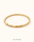 Bangle armbånd slim segmenteret — Signe