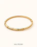 Bangle armbånd slim segmenteret — Signe