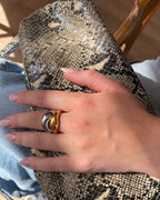 Ring guldbelagt — Luna