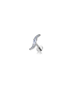 bølge flatback piercing