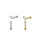 Piercing push pin flatback petit — Petit Petit
