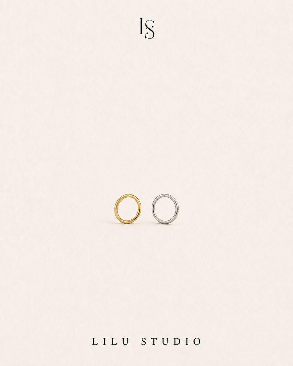 piercing ring 6 mm i diameter 
