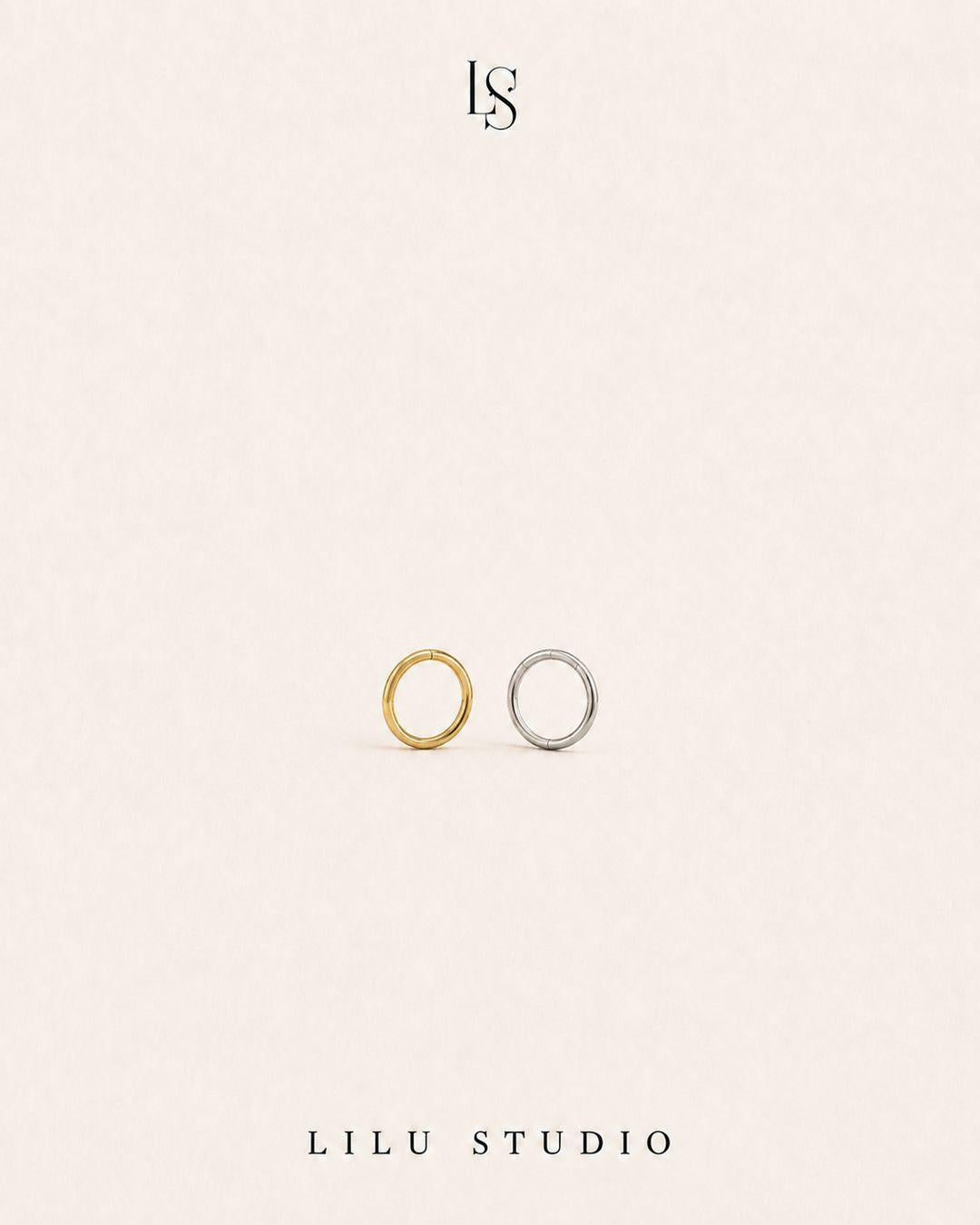 piercing ring 6 mm i diameter 