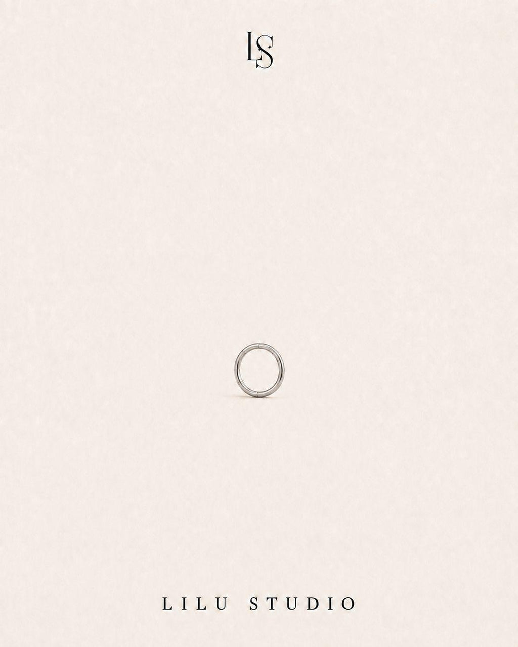 piercing ring 6 mm i diameter 