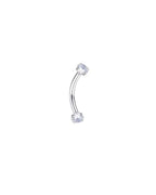 Rook øjenbryns piercing 