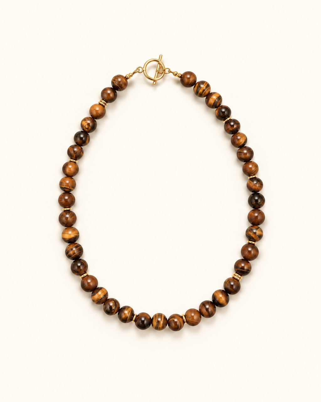 Tiger eye halskæde – hele kæden