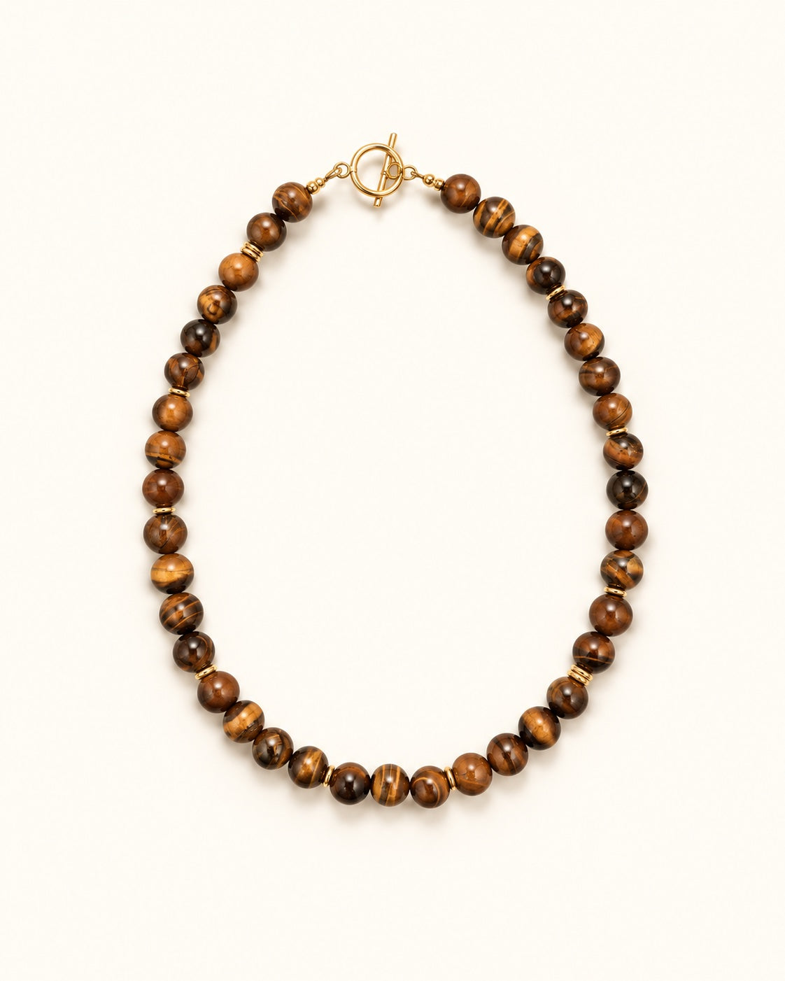 Tiger eye halskæde – hele kæden