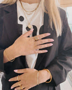 bølgede ringe til stacking