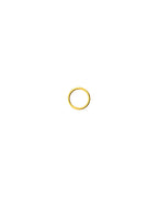 Elin simpel daith ring med clicker luk i guld G23 titanium