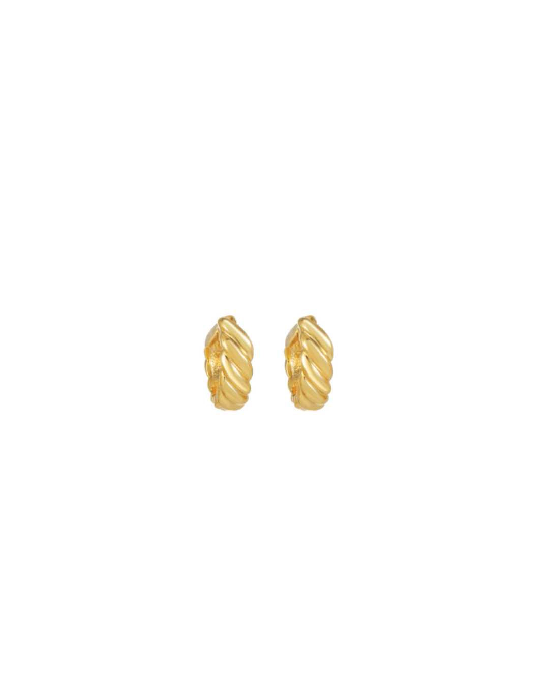 Thalia Hoops med fletmønster