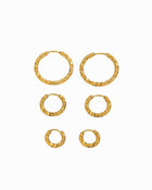 Ana hamrede hoops med textur