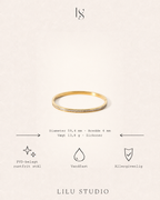 Bangle armbånd med zirkoner – Juno