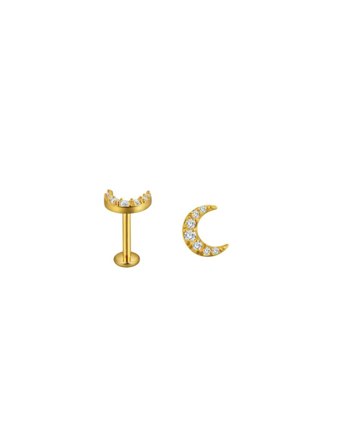 Cille måne piercing