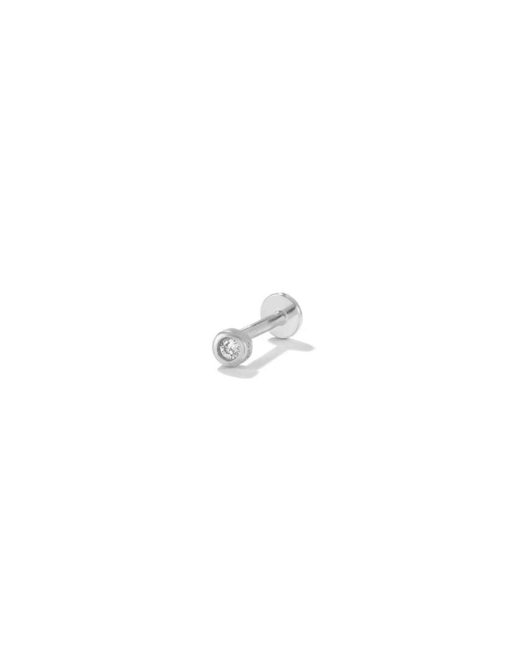 Lea petit guldbelagt piercing ørering