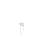 Indie flatback piercing med kæde