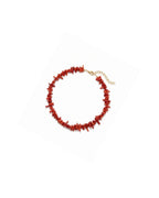 Rød koral armbånd — Positano