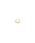 Roxanne daith ring med clicker luk i guld G23 titanium