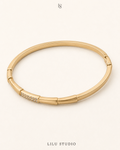 Bangle armbånd slim segmenteret – Signe