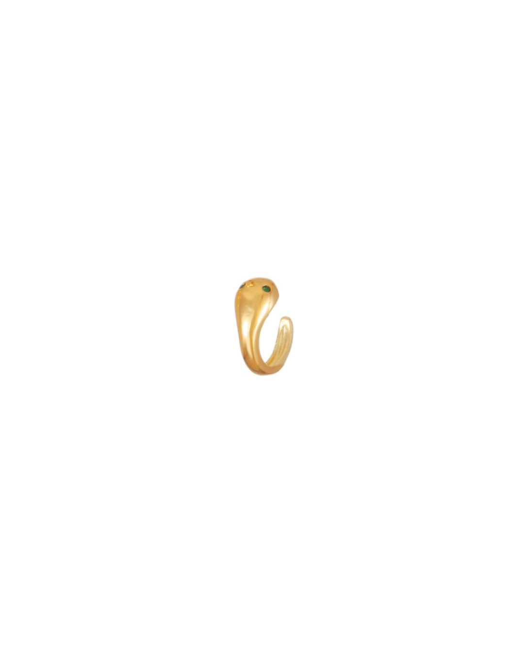 Nyx forgyldt slange ear cuff – øreringe – Lilu Studio