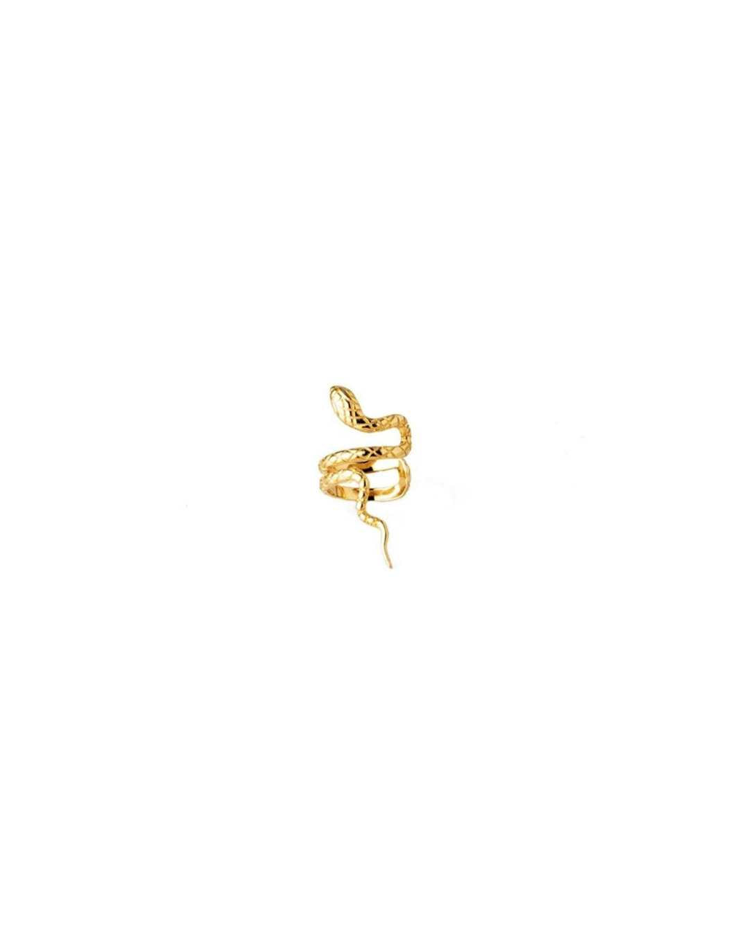 Alexis forgyldt slange ear cuff