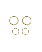 Sofia tynde øreringe  hoops