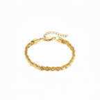 Ruth Snoet Rope guldarmbånd – Lilu Studio