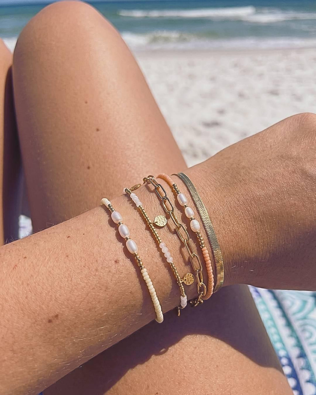 statement sommer smykker med perler