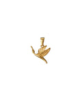 Freedom Charm – Guldbelagt tranevedhæng – Lilu Studio
