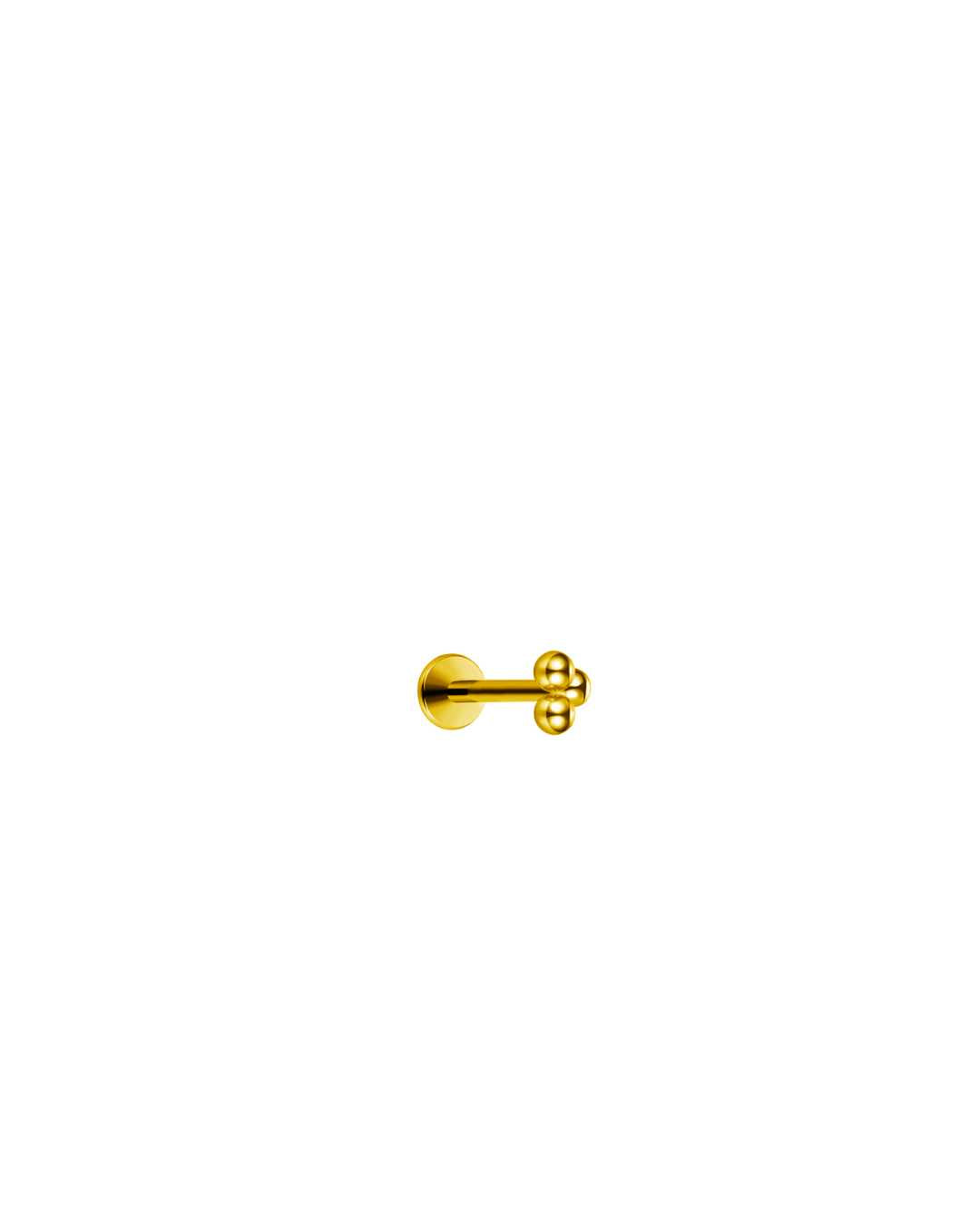 Trinity petite piercing med push pin luk