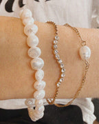 armbånd med ferskvandsperler